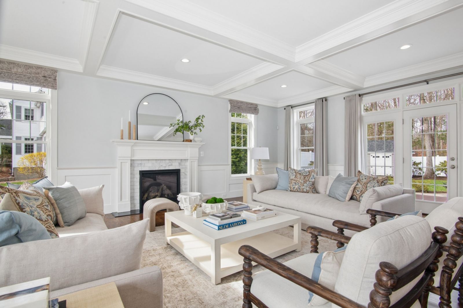 Light-filled living room